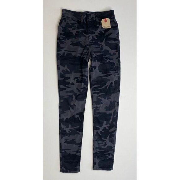 Levi's 721 Skinny Ankle Jeans‎ 26 Gray Camo Women's High-Rise Stretchy NEW - Picture 6 of 14